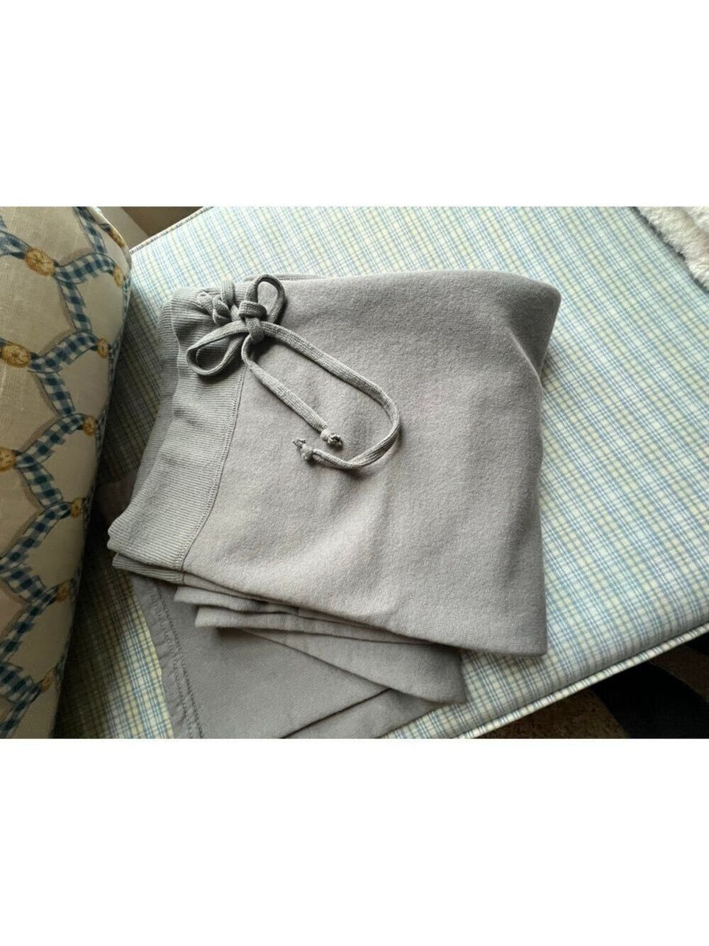 New Women's Nili Lotan Gray Capri Sweatpants S